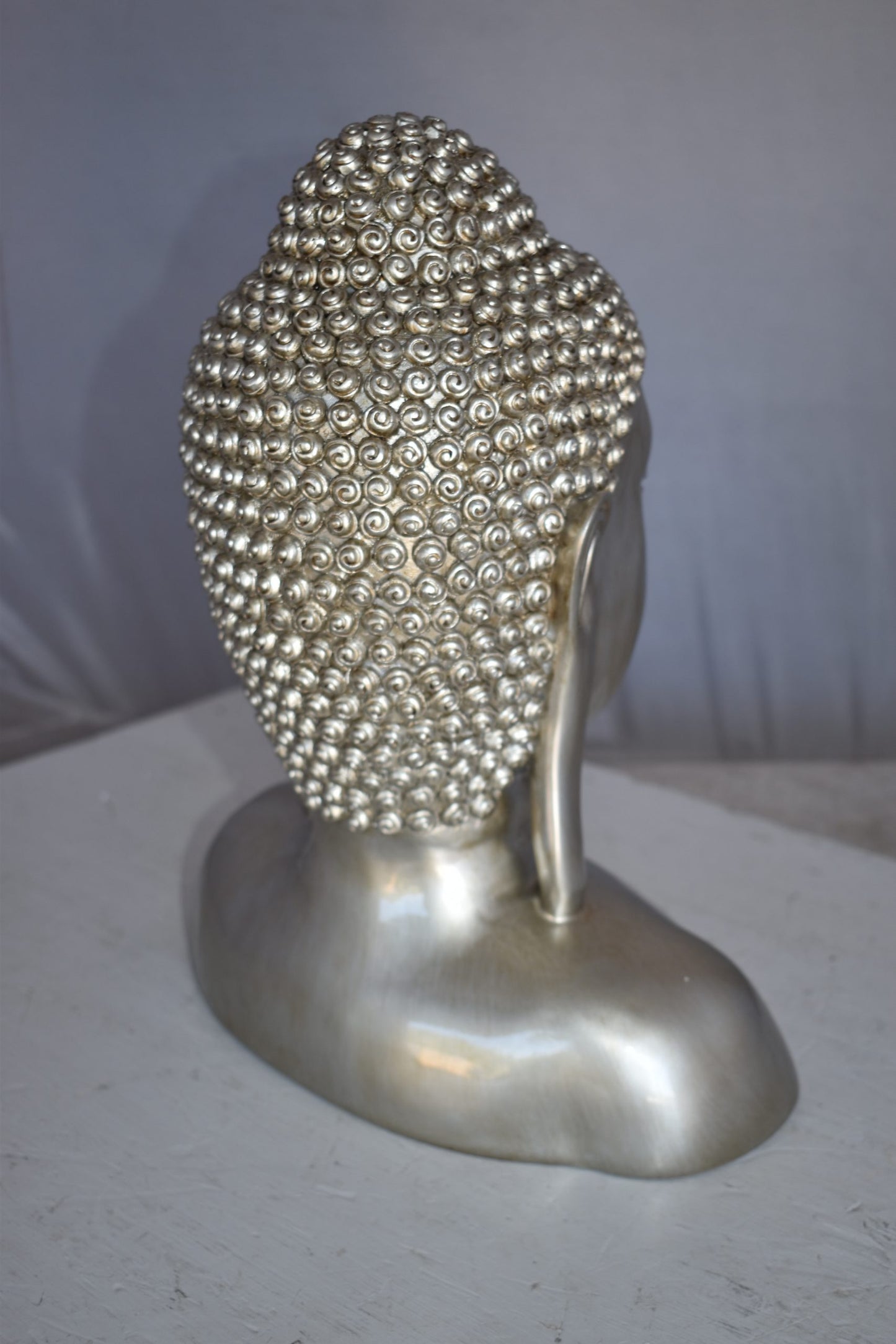Buddha Bust Made of Resin Statue Size: 12" x 7" x 15"H