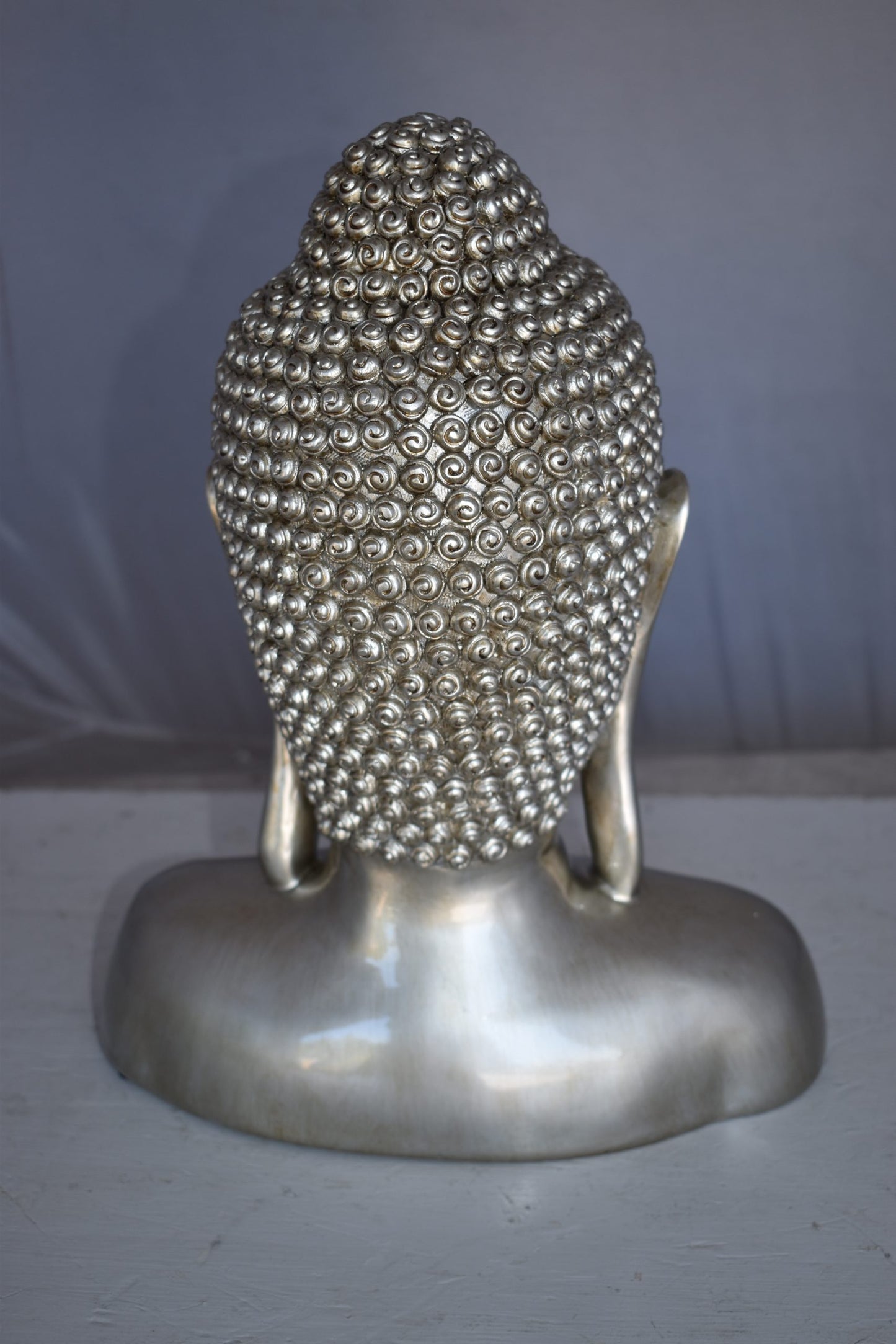 Buddha Bust Made of Resin Statue Size: 12" x 7" x 15"H
