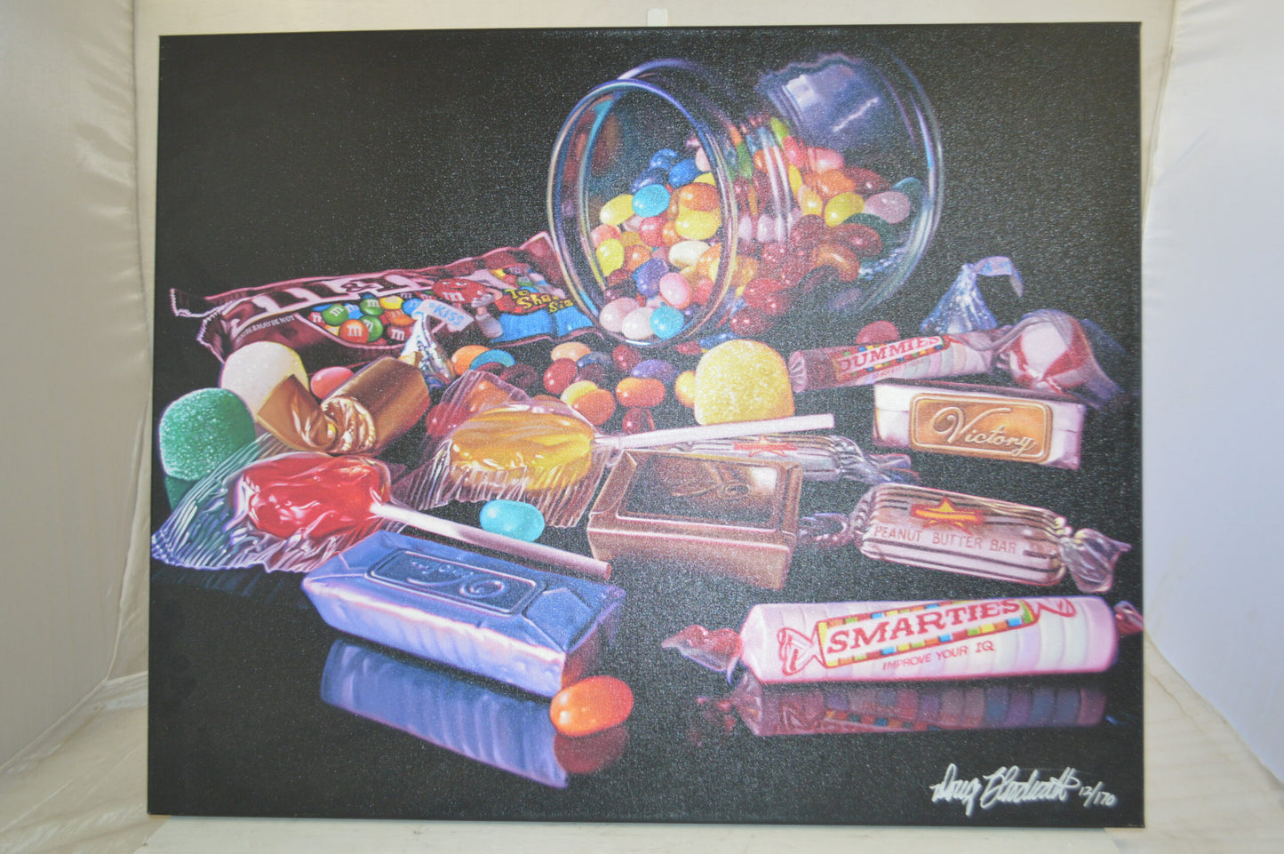 Candy - Painting on Canvas by Doug Bloodworth -  Size: 35"L x 28"W