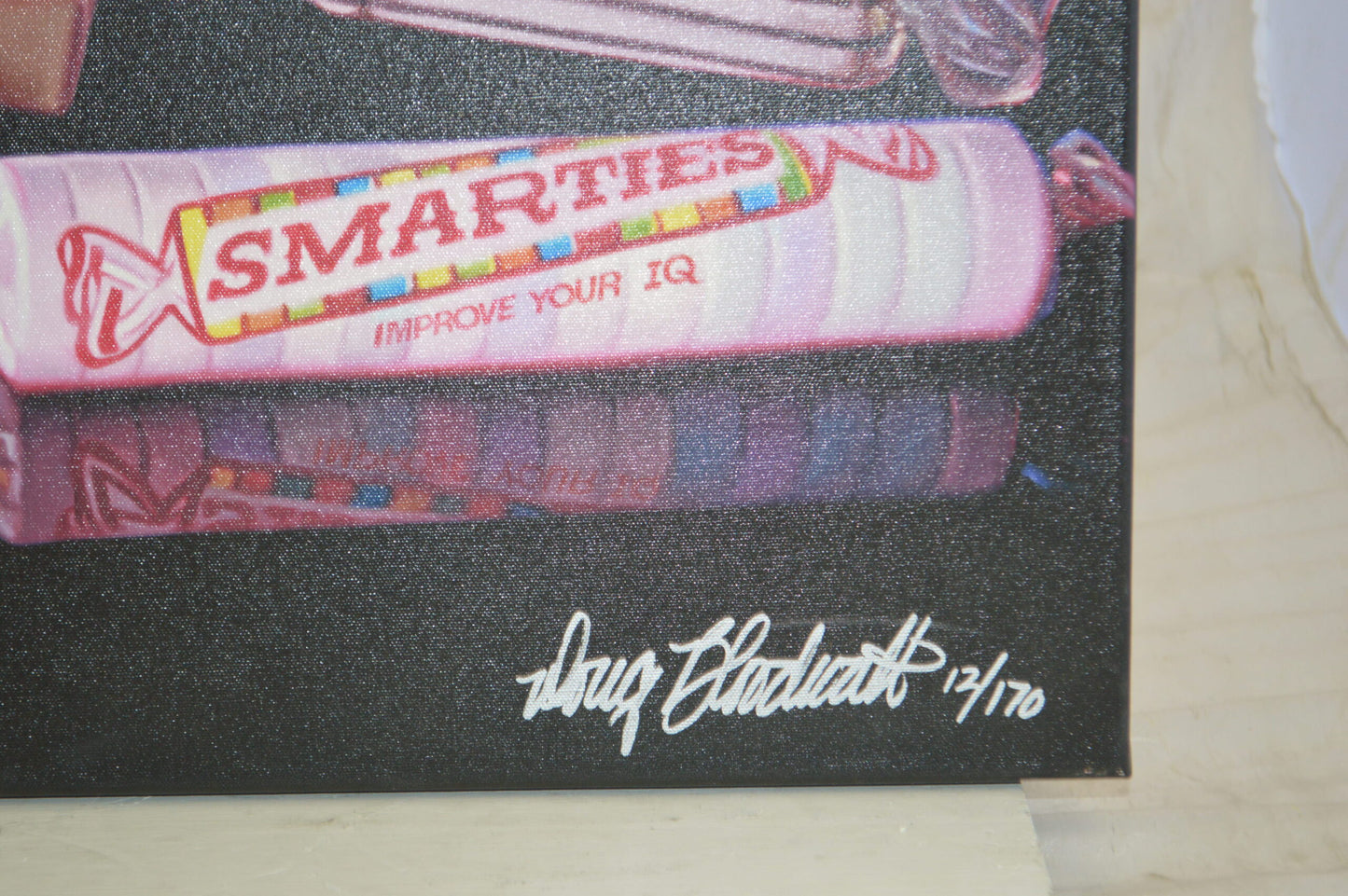 Candy - Painting on Canvas by Doug Bloodworth -  Size: 35"L x 28"W
