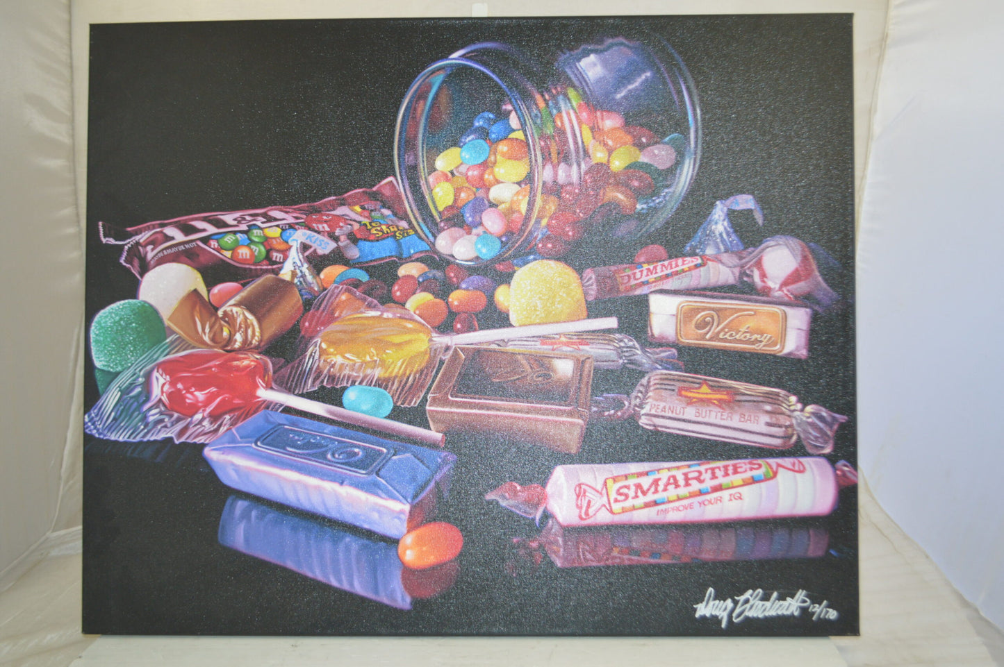 Candy - Painting on Canvas by Doug Bloodworth -  Size: 35"L x 28"W