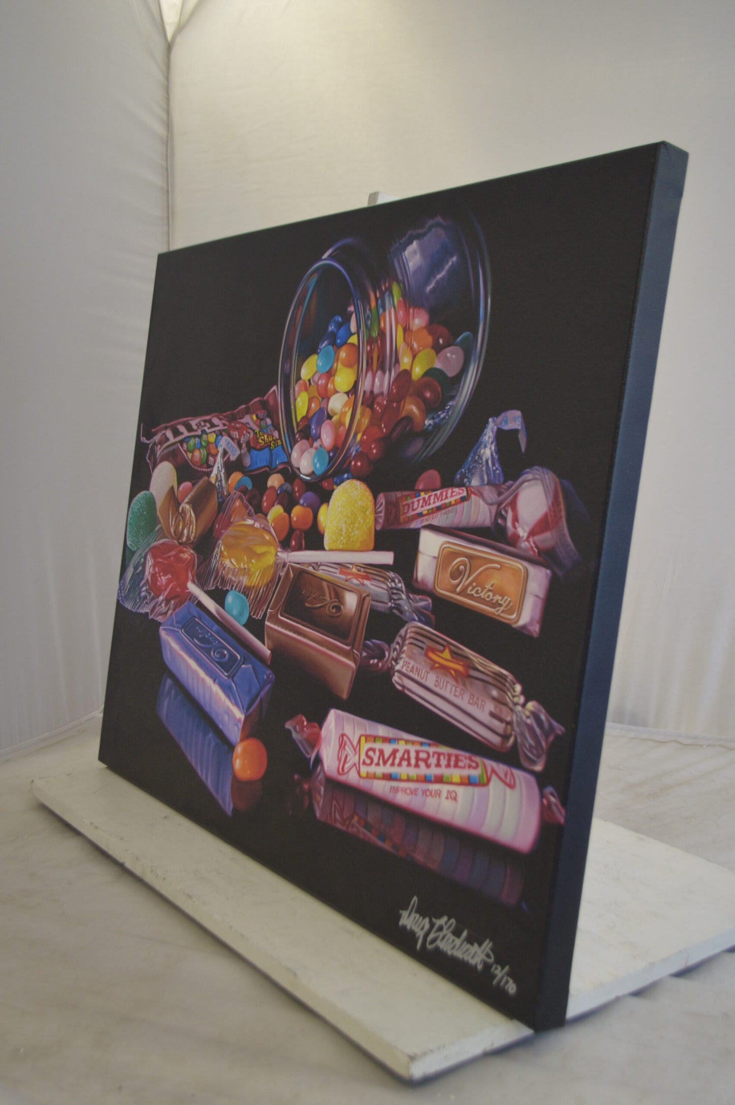Candy - Painting on Canvas by Doug Bloodworth -  Size: 35"L x 28"W