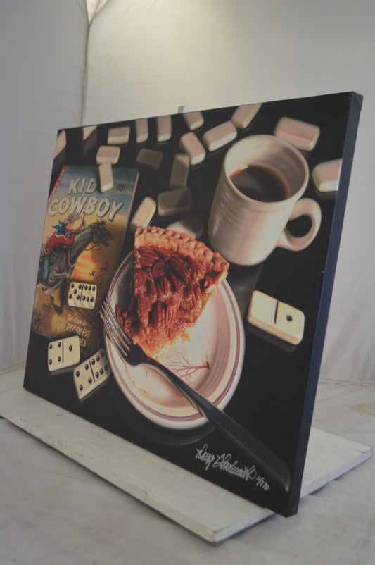 Pecan Pie - Painting on Canvas by Doug Bloodworth -  Size: 35"L x 28"W