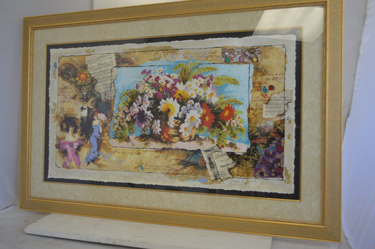 Love Letters Serigraph by Alexander and Wissotzky -  Size: 48"L x 31"W