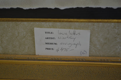 Love Letters Serigraph by Alexander and Wissotzky -  Size: 48"L x 31"W