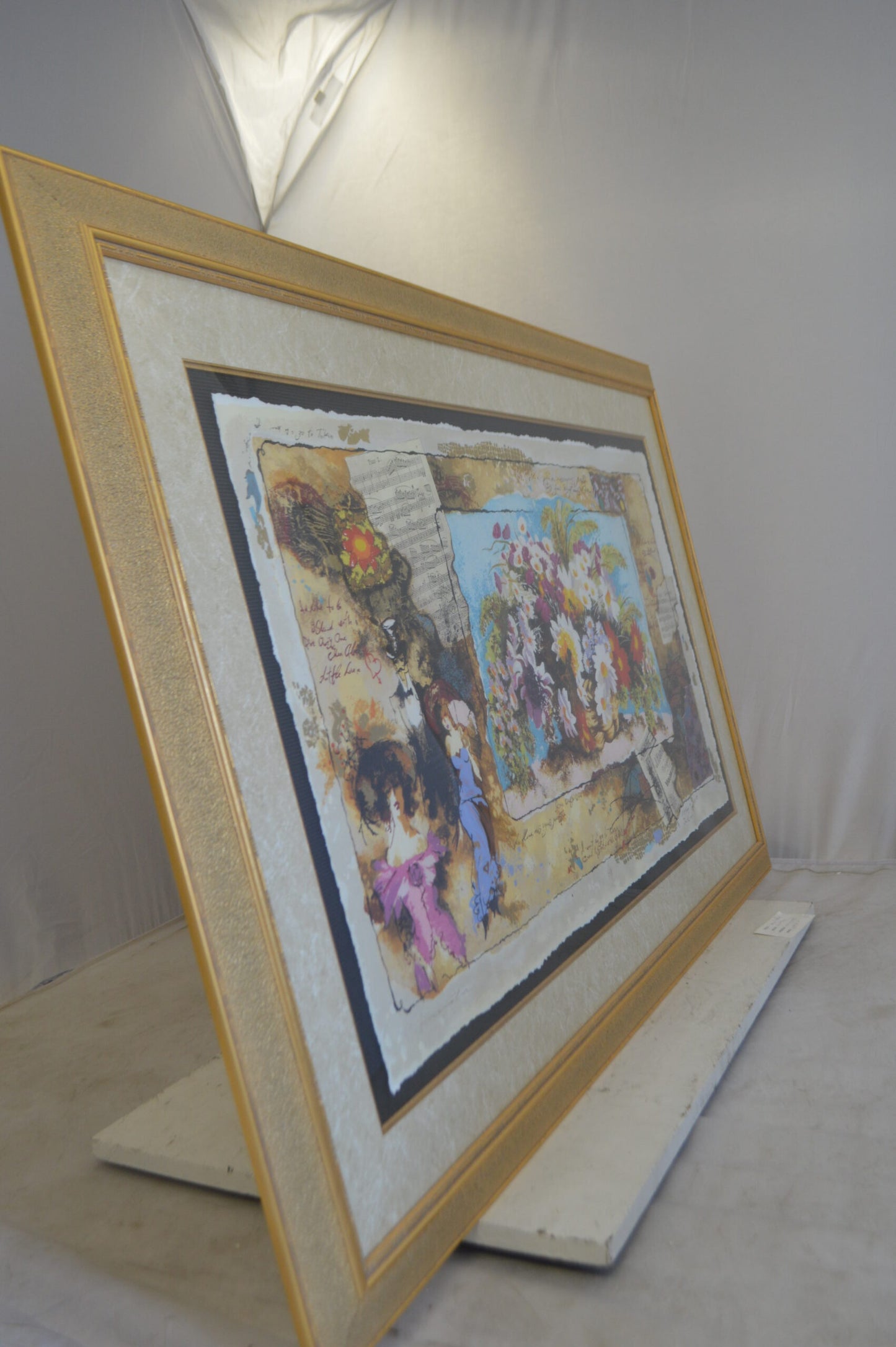 Love Letters Serigraph by Alexander and Wissotzky -  Size: 48"L x 31"W