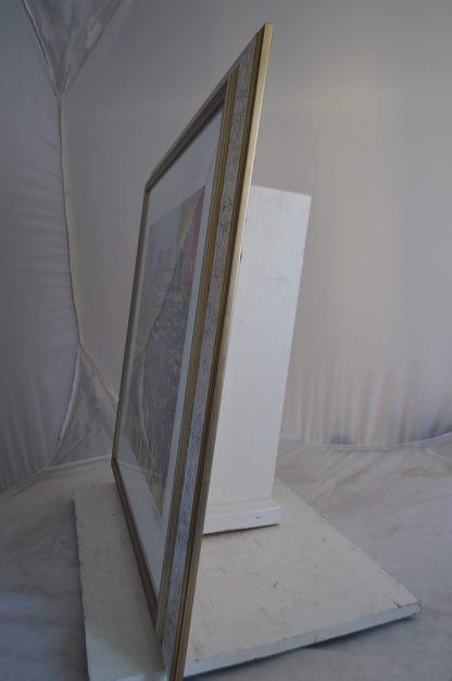 NY Stock Market Painting by Ari Gradus -  Size: 37"L x 34"W