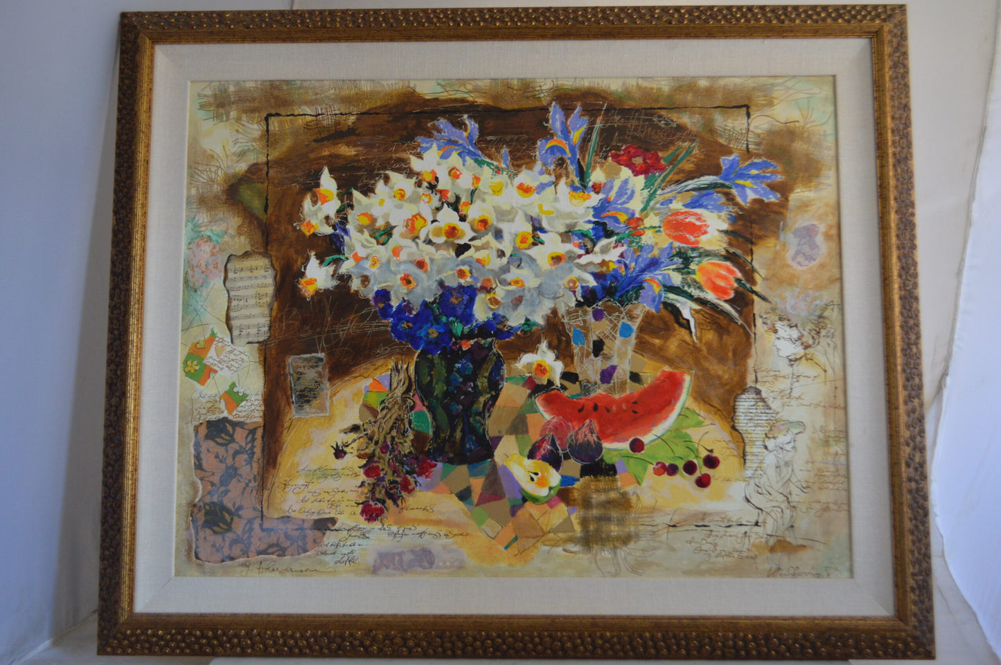 Vase Painting by Alexander and Wissotzky -  Size: 44"L x 36"W
