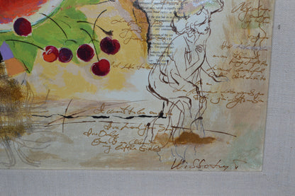 Vase Painting by Alexander and Wissotzky -  Size: 44"L x 36"W