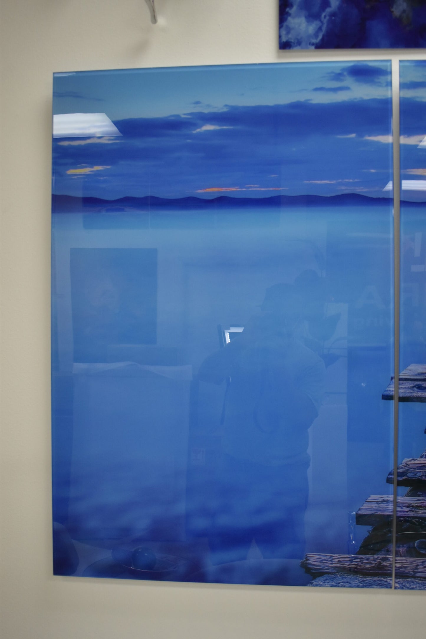 The Mystic Pointe Picture on A Large Three-Piece Acrylic Size: 1" x 78" x 39"H