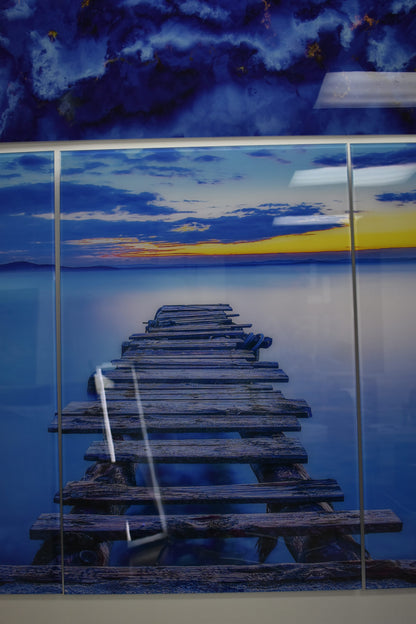 The Mystic Pointe Picture on A Large Three-Piece Acrylic Size: 1" x 78" x 39"H