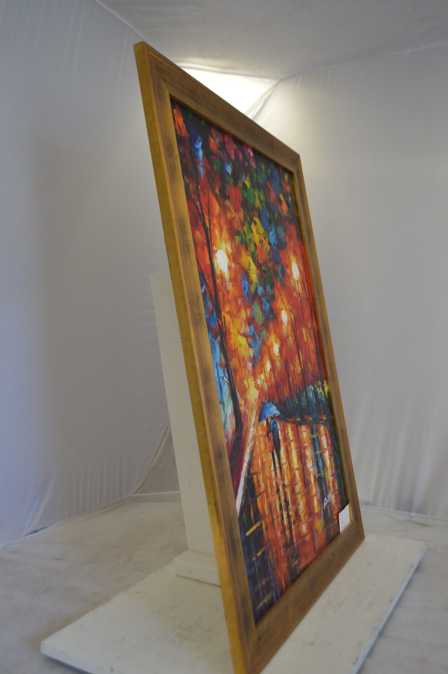 Paris Rain by Painting by unknown -  Size: 29"L x 41"W