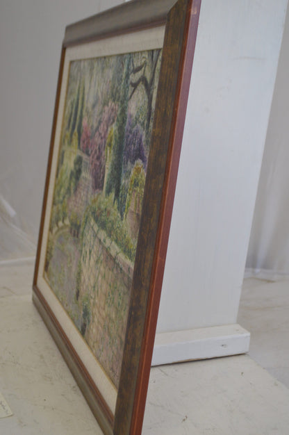 Garden Painting by unknown -  Size: 30"L x 24"W