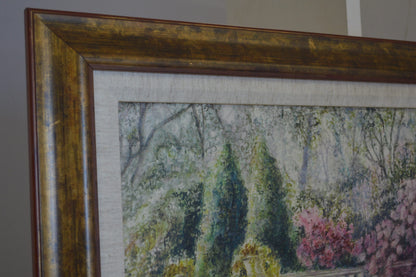 Garden Painting by unknown -  Size: 30"L x 24"W