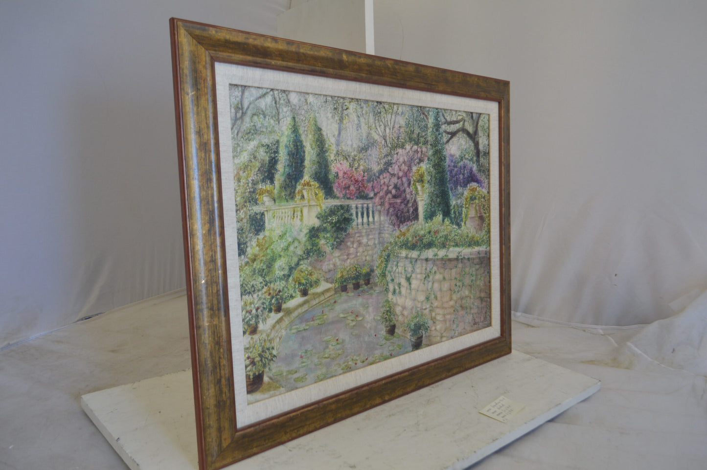 Garden Painting by unknown -  Size: 30"L x 24"W