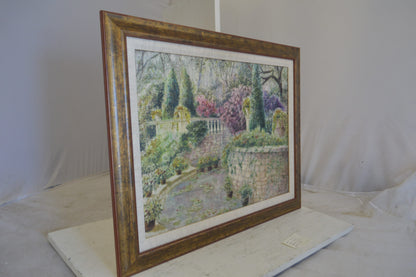 Garden Painting by unknown -  Size: 30"L x 24"W