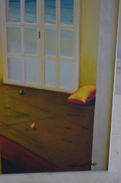 Timeless Painting By Orlando Quevedo -  Size: 20"L x 30"W