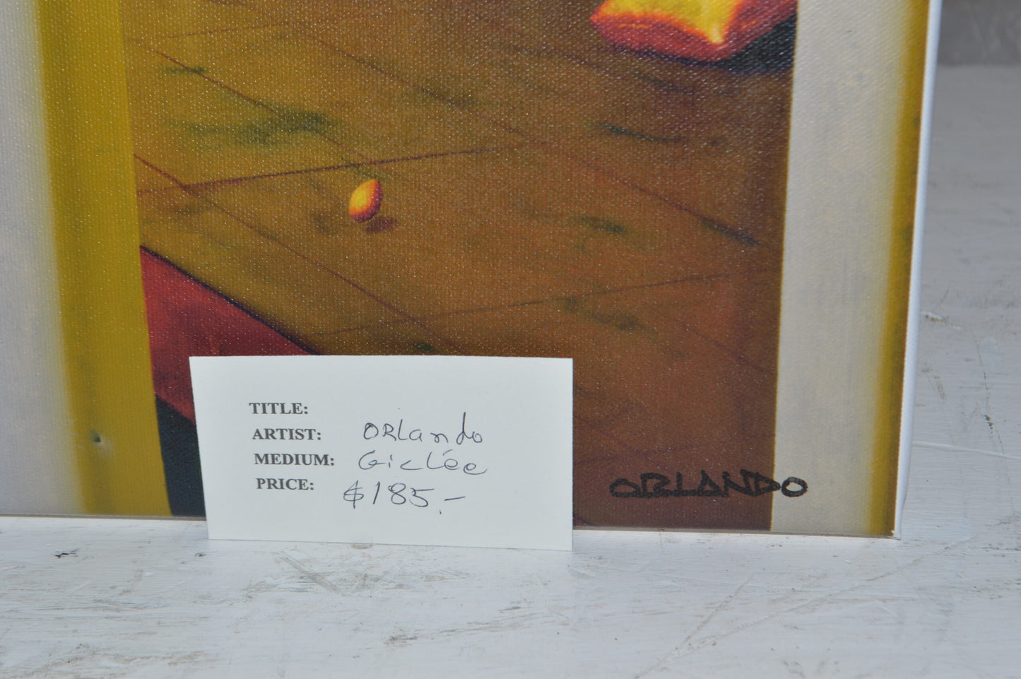 Timeless Painting By Orlando Quevedo -  Size: 20"L x 30"W