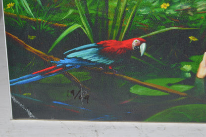 Nymphs by Orlando Quevedo on Unstretched Canvas Small, 20"x15"