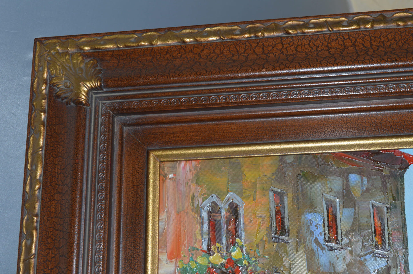 Venice Painting by J. Bowman -  Size: 49"L x 37"W