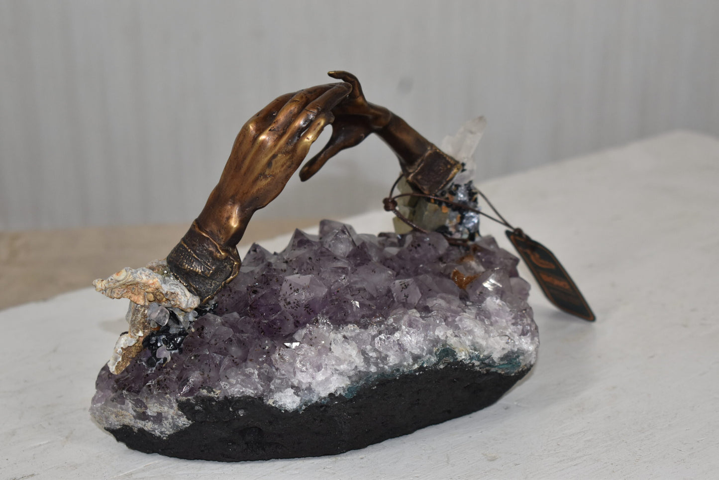 Engagement, Bronze Statue from the Vidal Collection, COA included 6" x 6" x 9"H