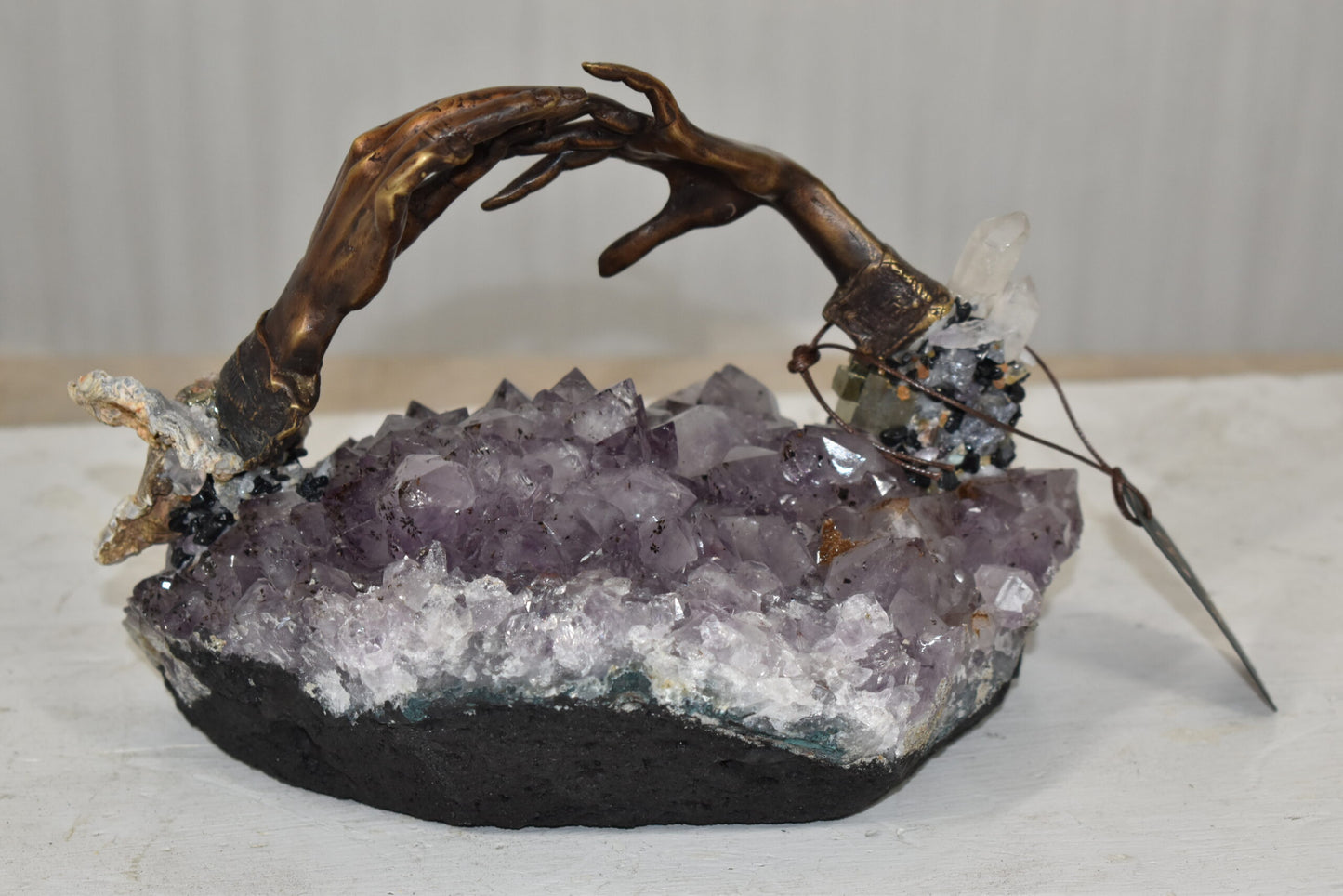 Engagement, Bronze Statue from the Vidal Collection, COA included 6" x 6" x 9"H