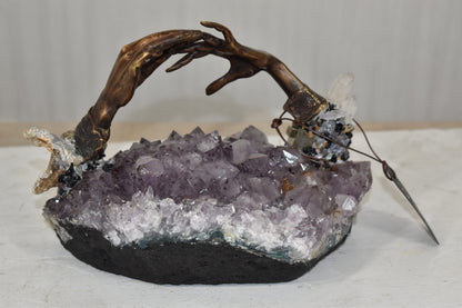 Engagement, Bronze Statue from the Vidal Collection, COA included 6" x 6" x 9"H
