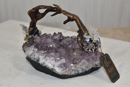 Engagement, Bronze Statue from the Vidal Collection, COA included 6" x 6" x 9"H