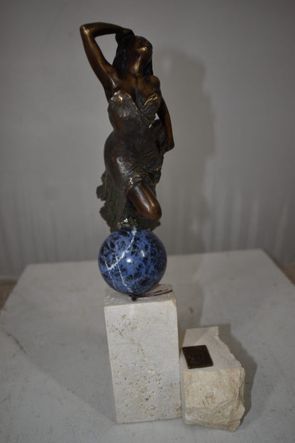 Emerge, Bronze Statue from the Vidal Collection, COA included 7" x 5" x 15"H