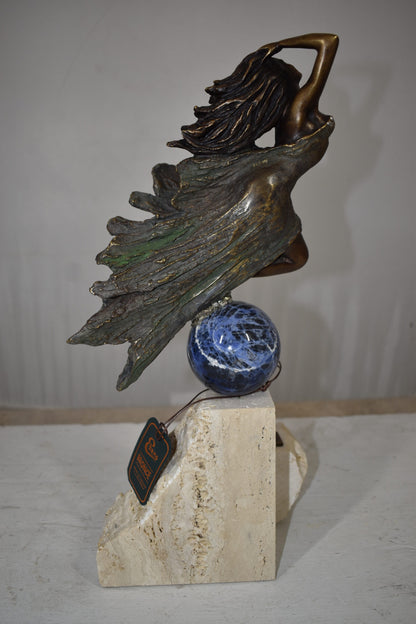 Emerge, Bronze Statue from the Vidal Collection, COA included 7" x 5" x 15"H
