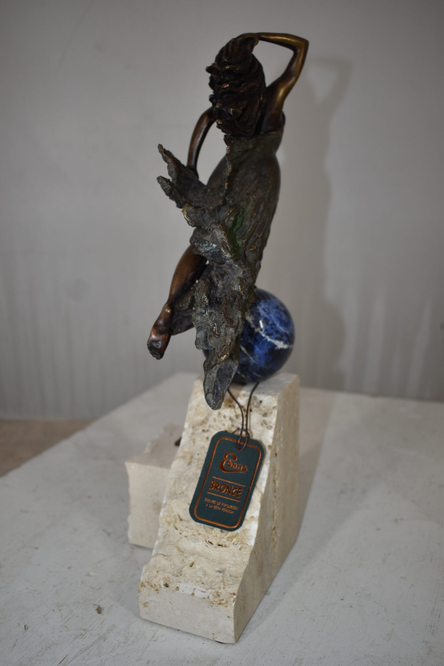 Emerge, Bronze Statue from the Vidal Collection, COA included 7" x 5" x 15"H