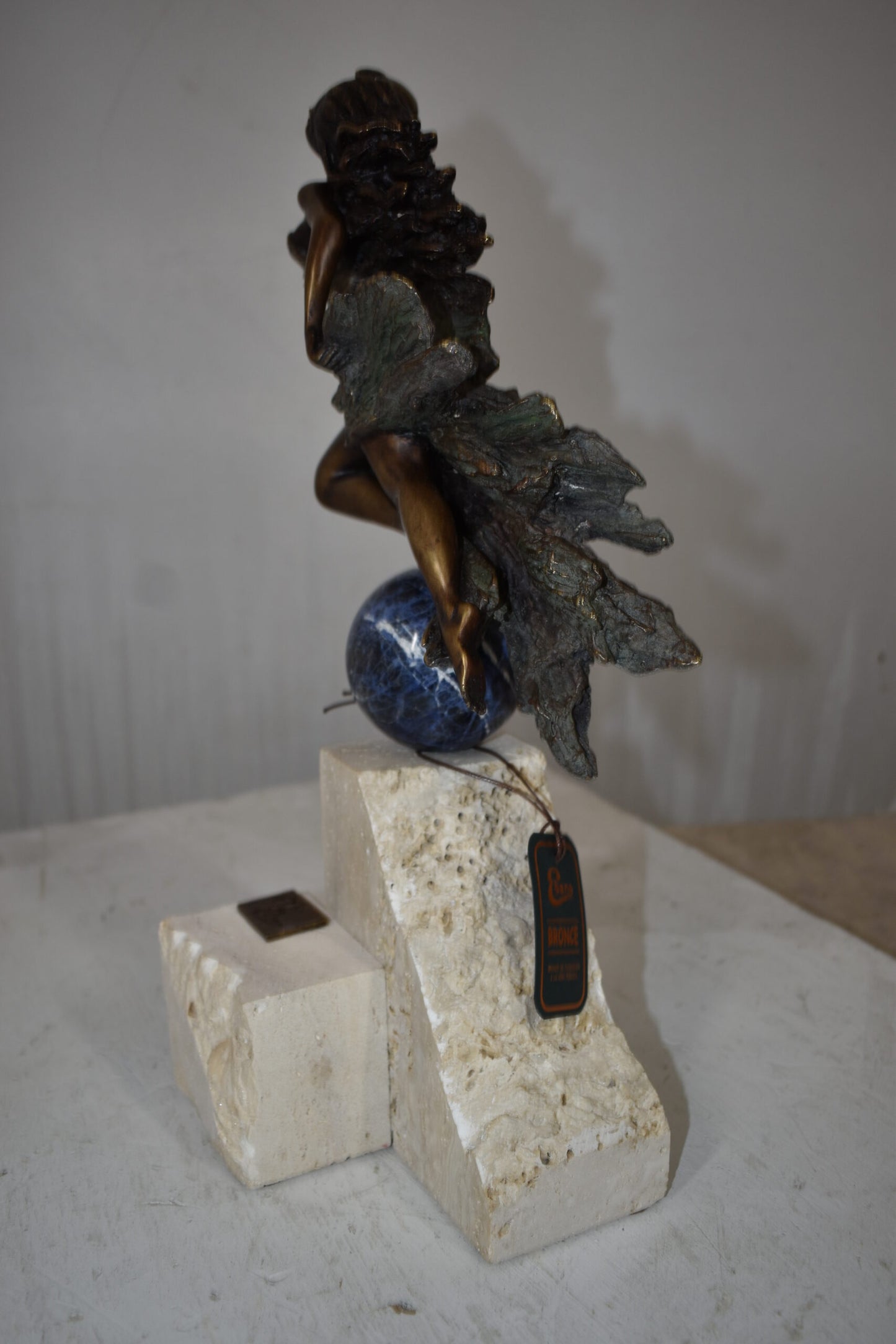 Emerge, Bronze Statue from the Vidal Collection, COA included 7" x 5" x 15"H