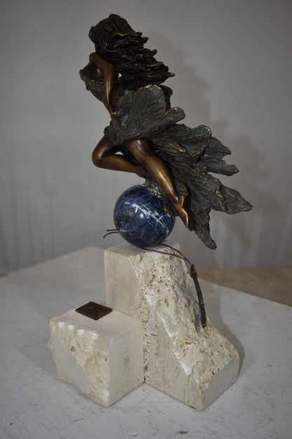 Emerge, Bronze Statue from the Vidal Collection, COA included 7" x 5" x 15"H