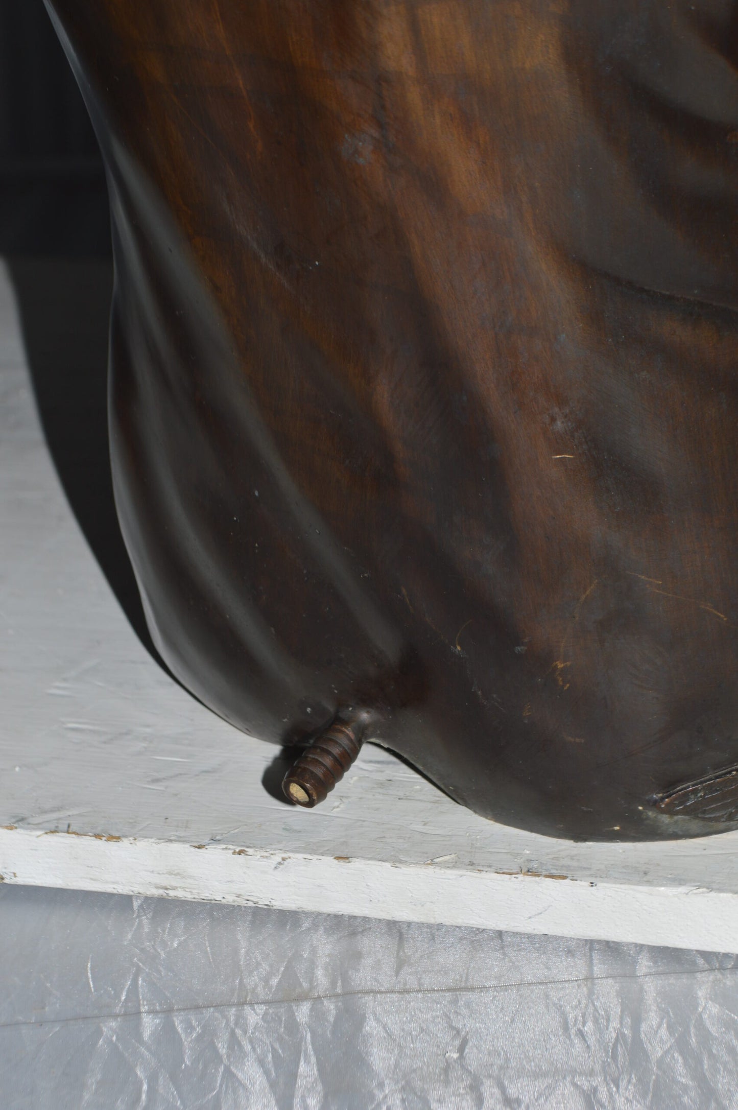 Lady Holding A Shell Bronze Statue Fountain -  Size: 18"L x 22"W x 33"H.