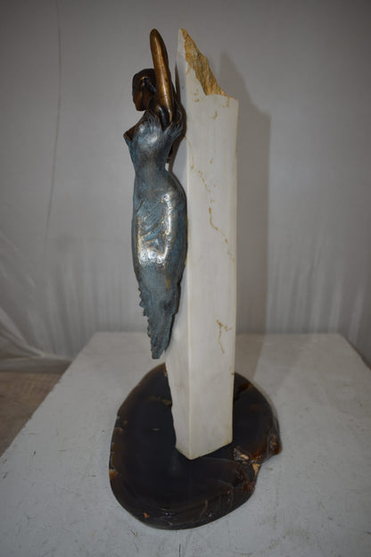 Evolution, Bronze Statue from the Vidal Collection, COA included 8" x 14" x 17"H