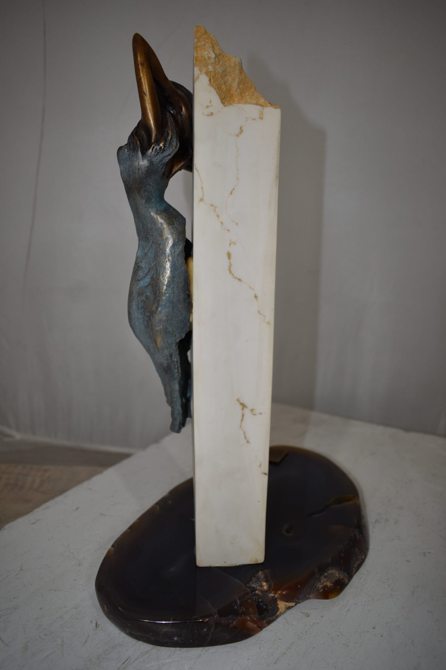 Evolution, Bronze Statue from the Vidal Collection, COA included 8" x 14" x 17"H