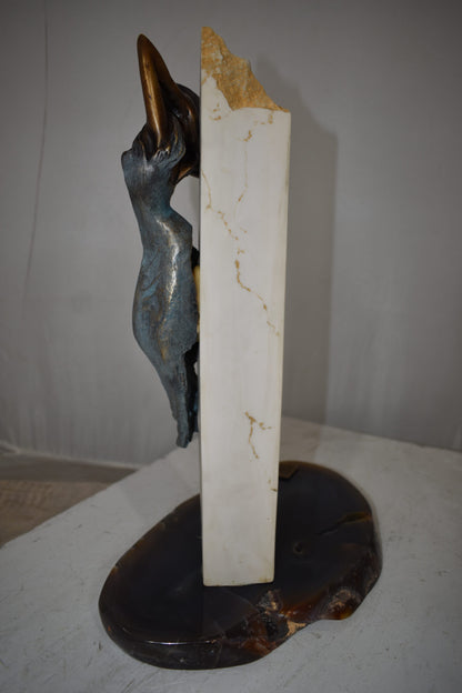 Evolution, Bronze Statue from the Vidal Collection, COA included 8" x 14" x 17"H