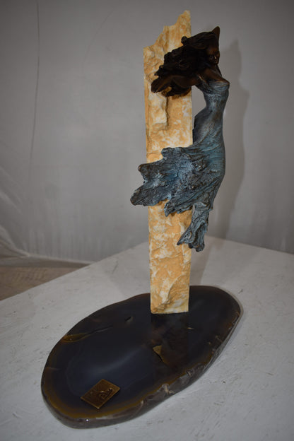 Evolution, Bronze Statue from the Vidal Collection, COA included 8" x 14" x 17"H