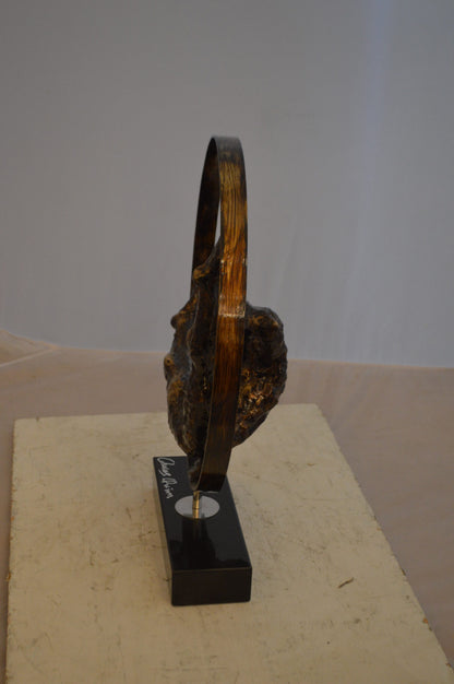 Gymnastic Resin Statue -  Size: 5"L x 17"W x 22"H.