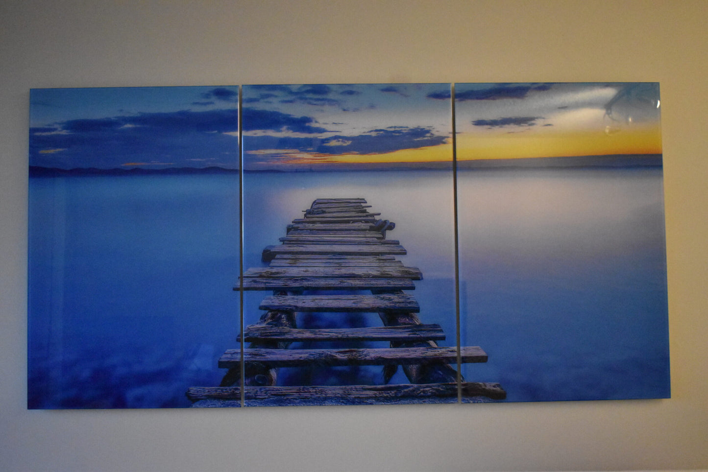 The Mystic Pointe Picture on A Large Three-Piece Acrylic Size: 1" x 78" x 39"H