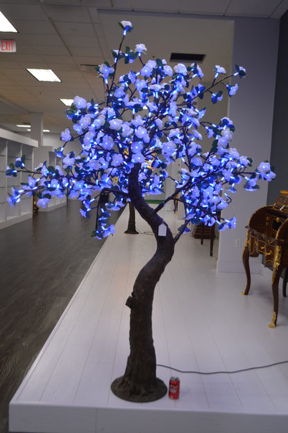 Led Tree With Color Changing Lights -  Size: 67"L x 60"W x 88"H.