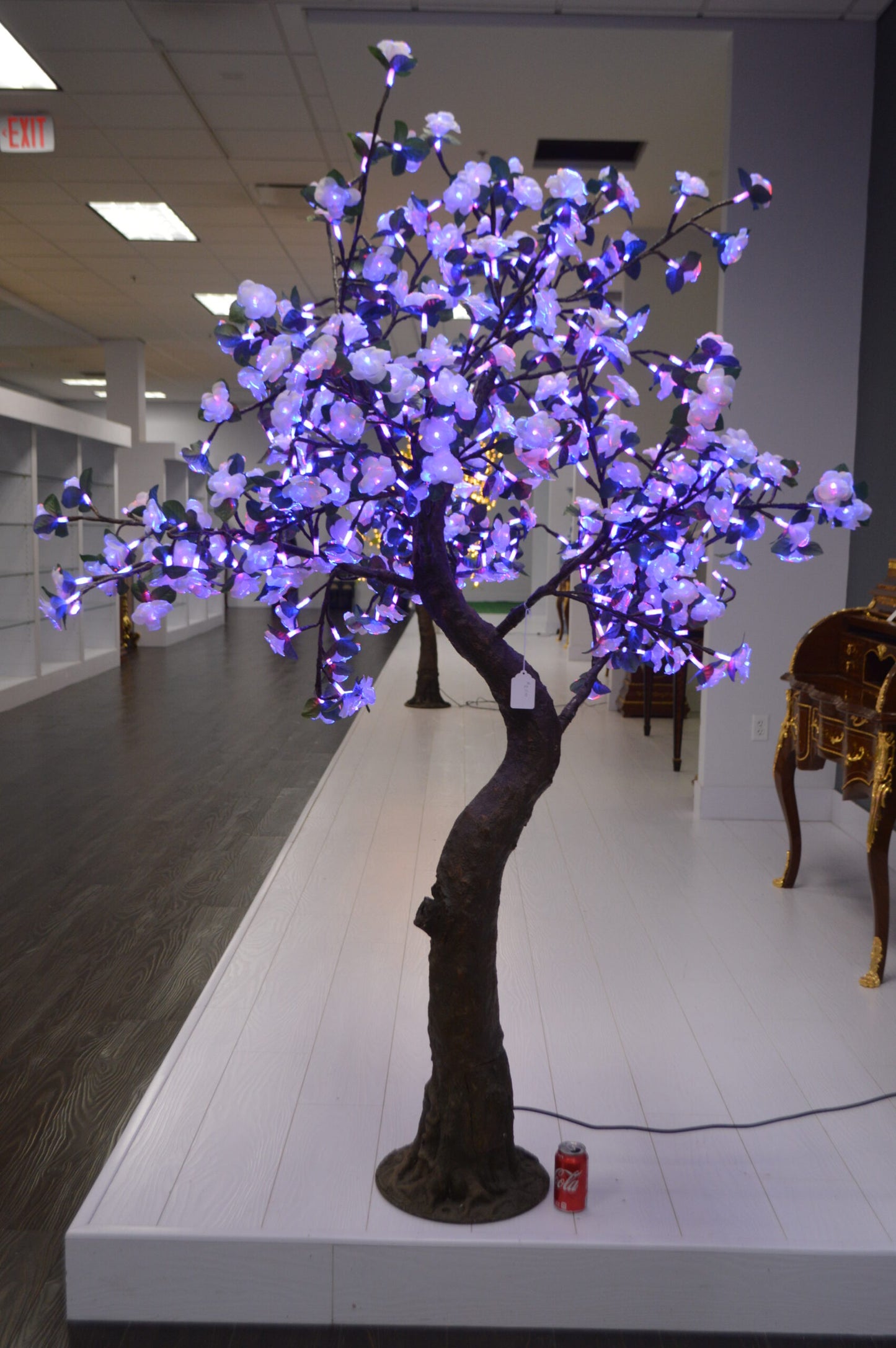 Led Tree With Color Changing Lights -  Size: 67"L x 60"W x 88"H.