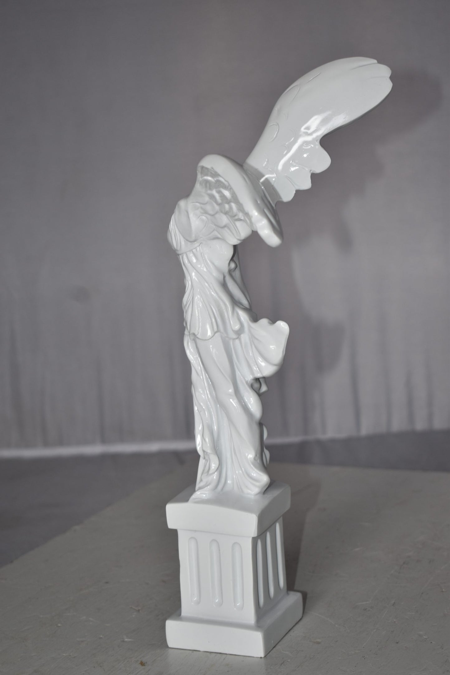 Winged Victory Nike of Samothrace Statue Made of Resin Size: 6" x 6" x 14"H