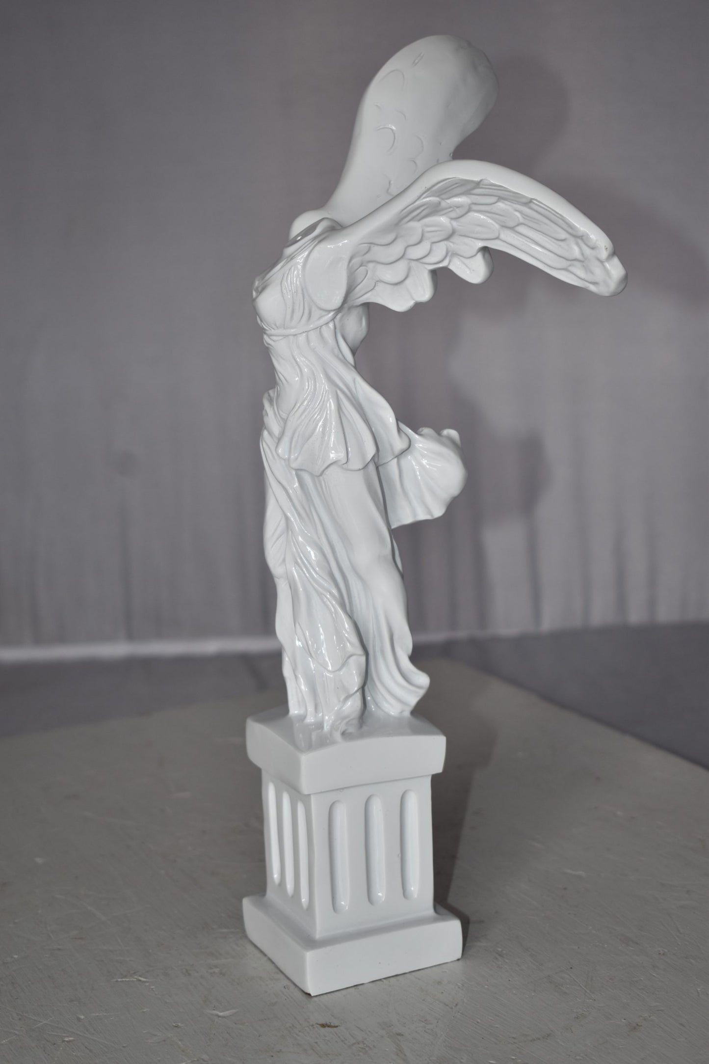 Winged Victory Nike of Samothrace Statue Made of Resin Size: 6" x 6" x 14"H