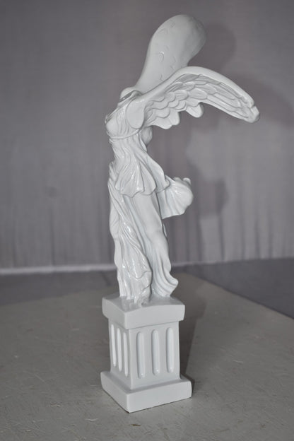 Winged Victory Nike of Samothrace Statue Made of Resin Size: 6" x 6" x 14"H