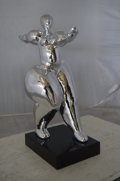 Modern Art - Beautiful, Voluptuous Women -  Size: 13"L x 9"W x 22"H.