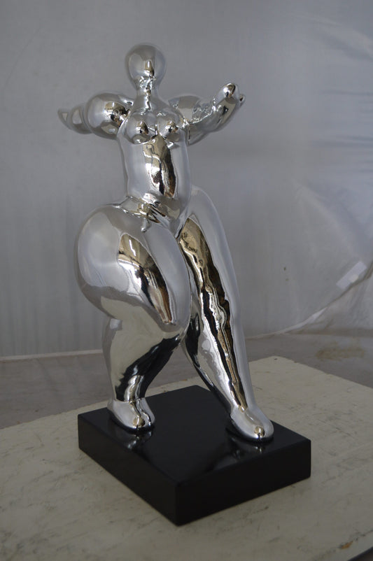 Modern Art - Beautiful, Voluptuous Women -  Size: 13"L x 9"W x 22"H.