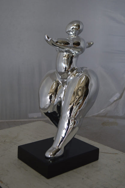 Modern Art - Beautiful, Voluptuous Women -  Size: 13"L x 9"W x 22"H.