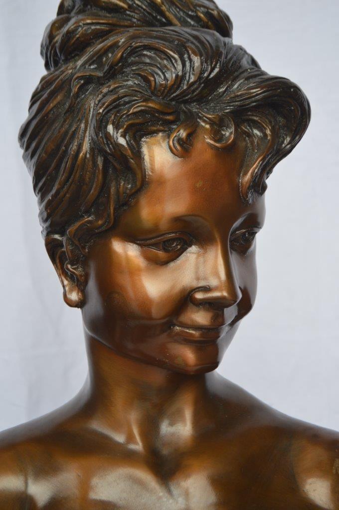 Emile Pinedo replica Women Bust LYS -  Size: 13"L x 8"W x 24"H.