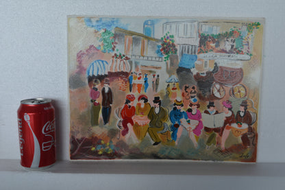 The Old Bakery Serigraph by Zule -  Size: 11"L x 14"W